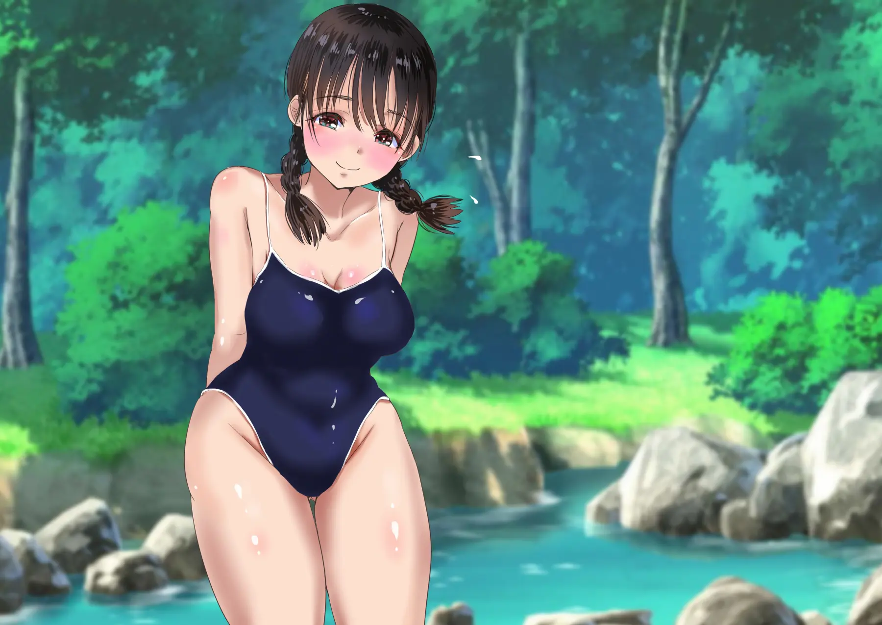Natsu No Yotogi - Mura No Fuushuu De Tabibito O Sono Mi De Motenasu Watashi To Mama No Monogatari